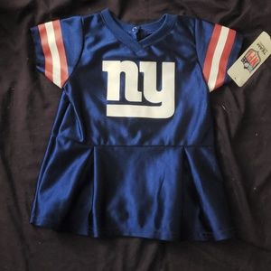 NY Giants baby dress size 18 months